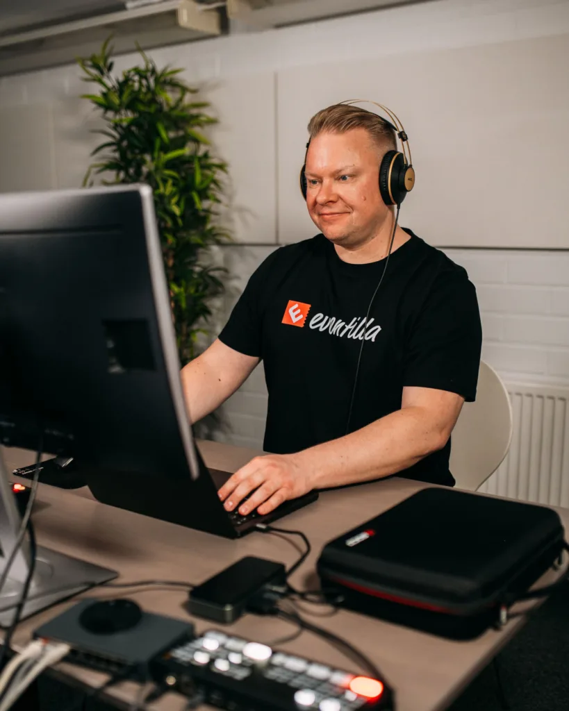 webinaarit eventillalla