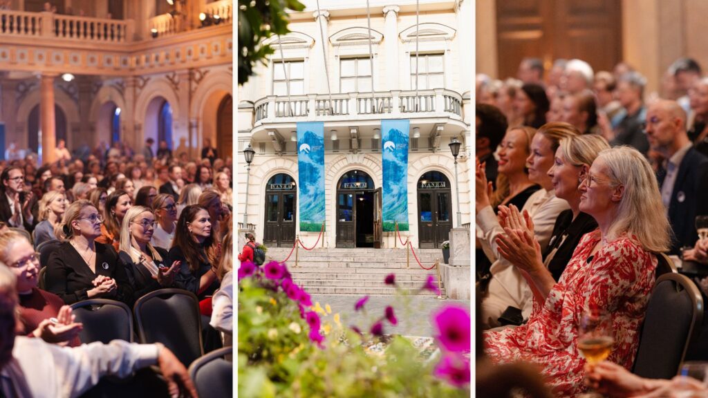 Tunnelmaa tapahtumasta Ekonomi Summit