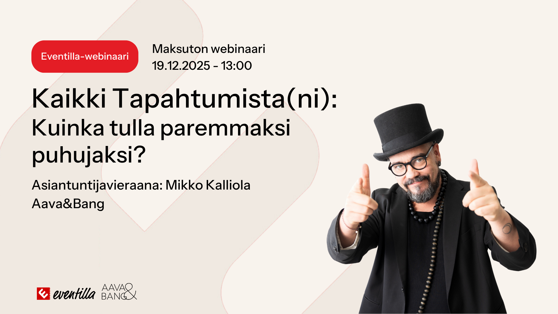 Webinaaritallenne: Kuinka tulla paremmaksi puhujaksi?